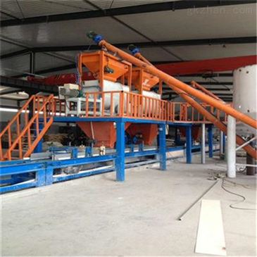 全新型FS擠塑板雙面復合水泥砂漿與紙板復合生產線設備技術解析